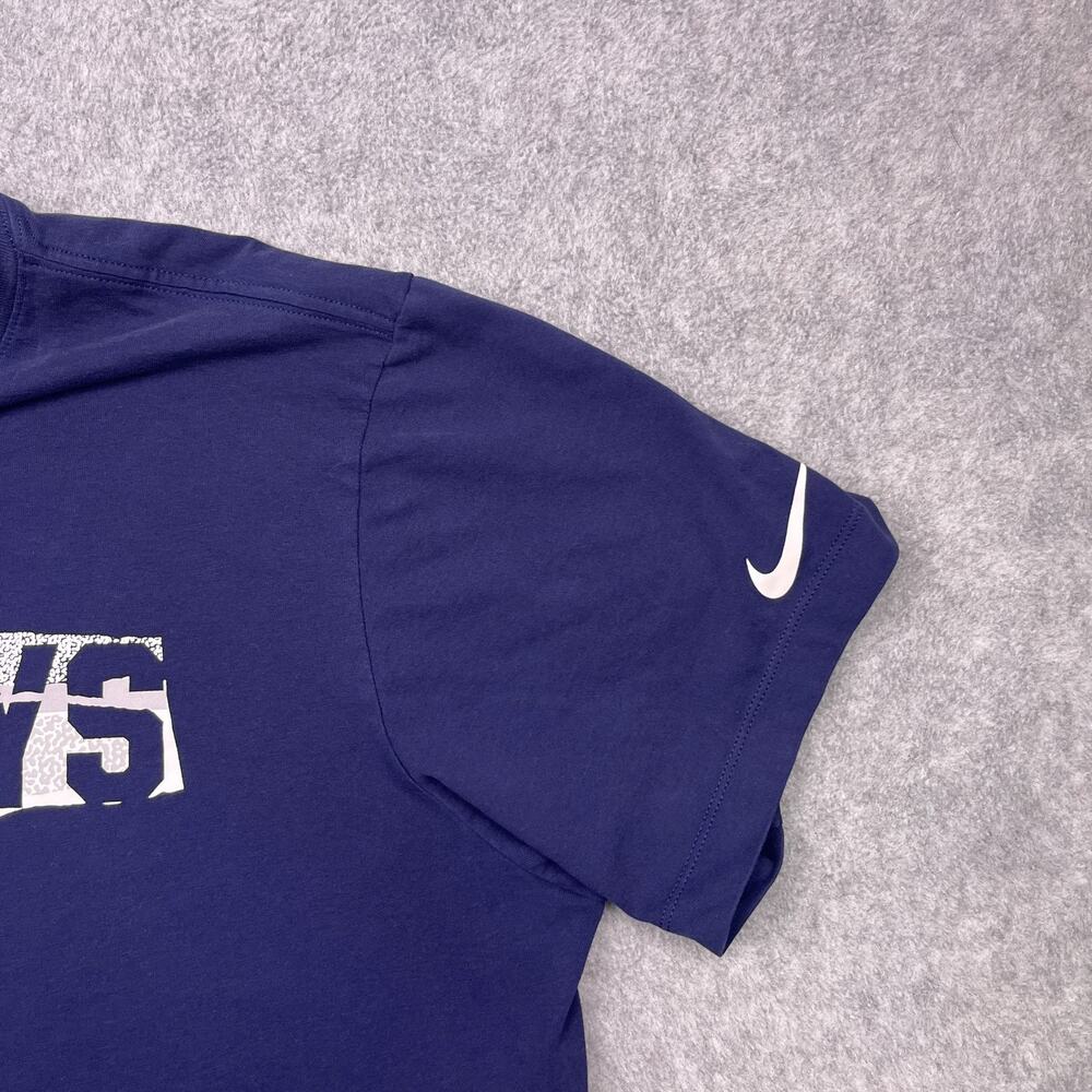 nike dri-fit dallas cowboys shirt blue nfl team apparel football mens xl - Picture 3 of 8